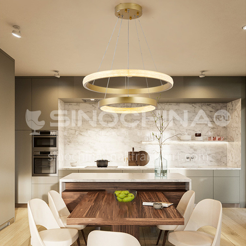 Modern living room dining room bedroom lamp simple light luxury chandelier-NVC-GY-BXDY1136